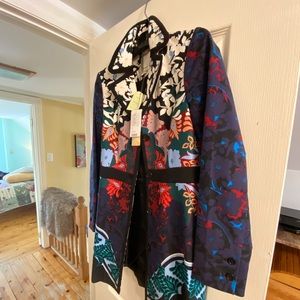 Anthropologie Elevenses Florilege Coat